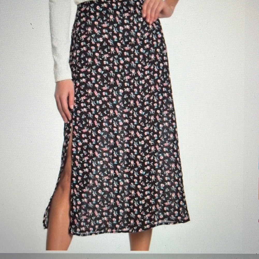 NWOT Good Luck Gem midi skirt (S)